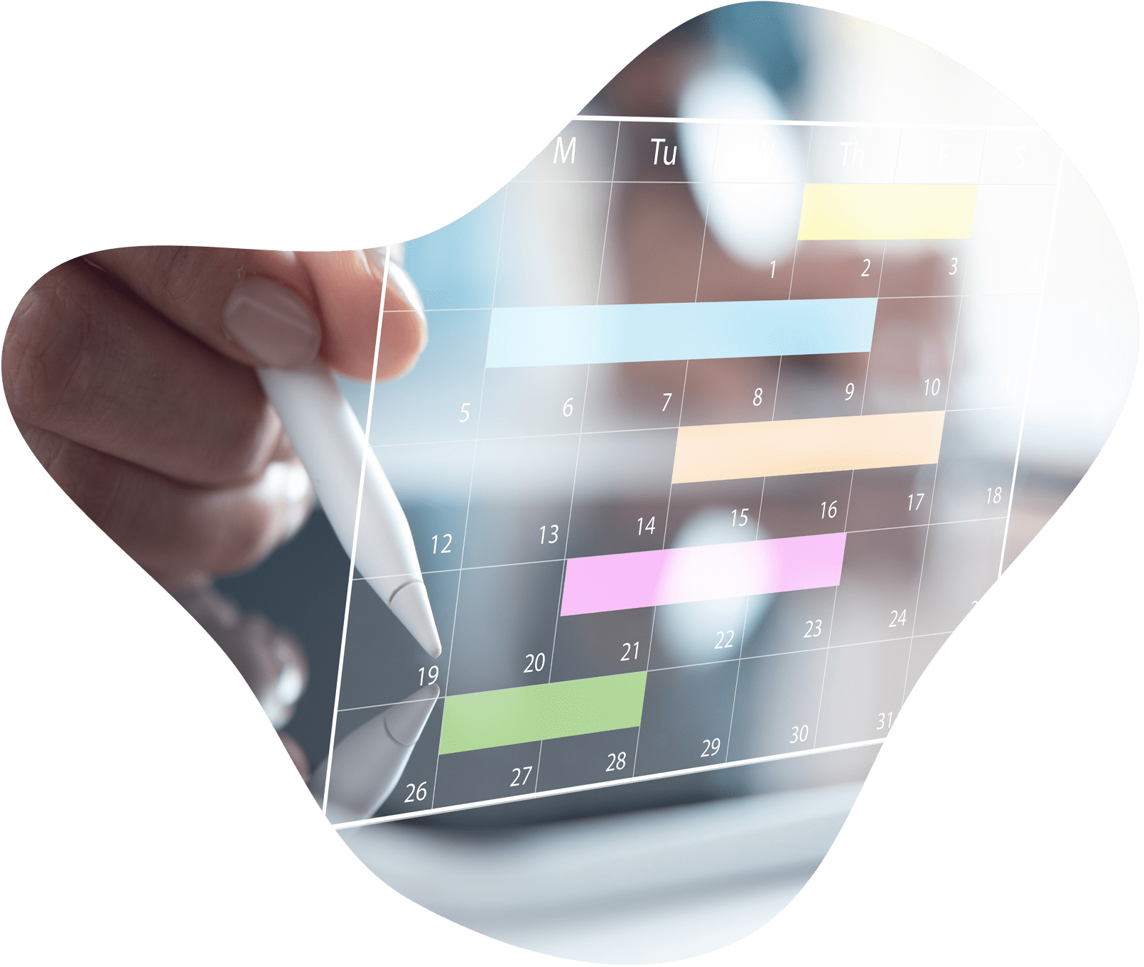 Scheduling calendar